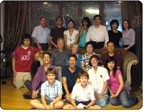 Family reunion in Korea, 2007