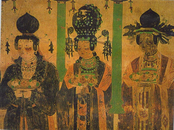 patrons of wall paintings