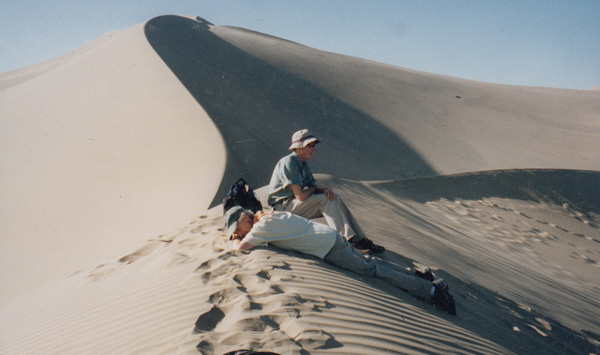 Singing Sand dunes