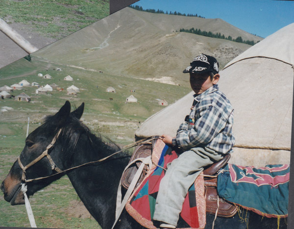 Kazakh horseman